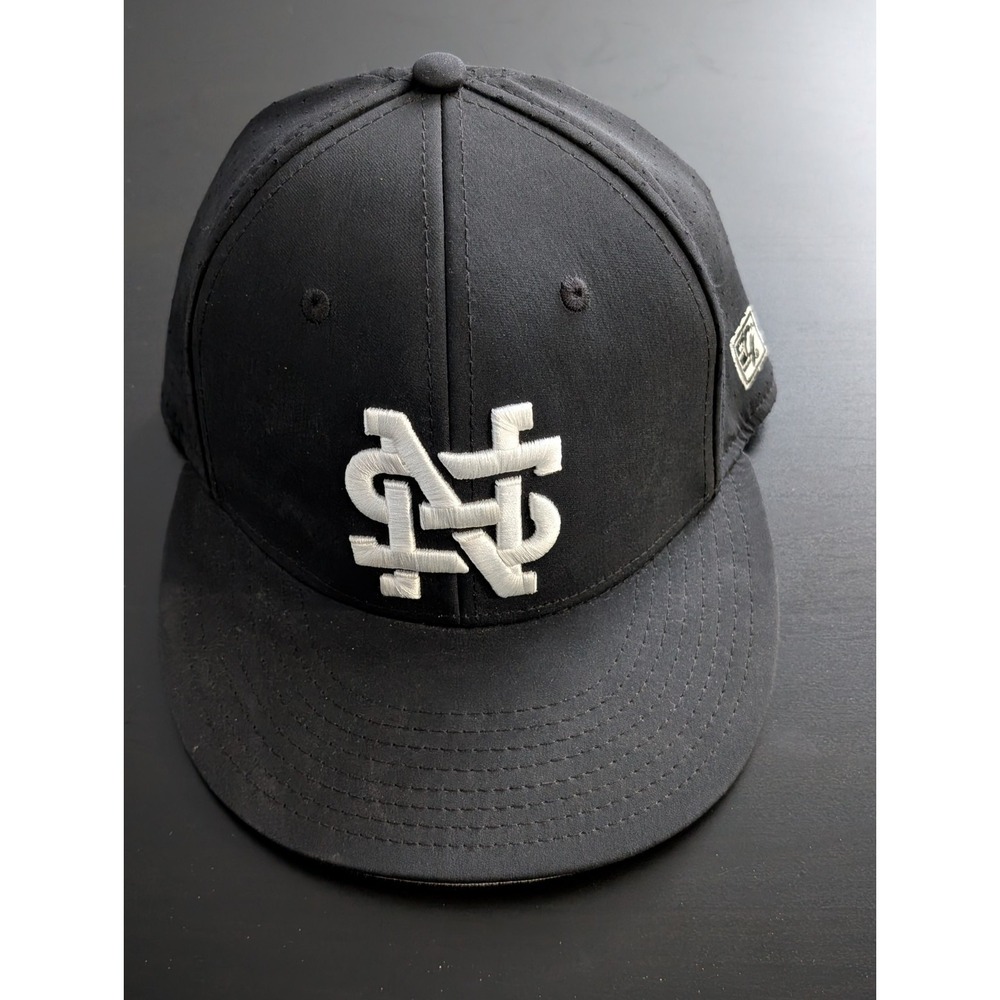 "NS" Logo Hat Black By The Game Pro Line Flex Medium